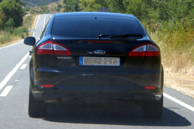 Ford Mondeo. Lunas oscuras