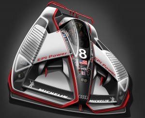 Audi R25: el coche de carreras del futuro!