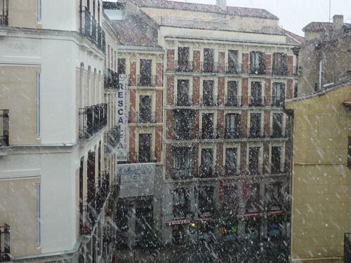 Más nieve en Madrid