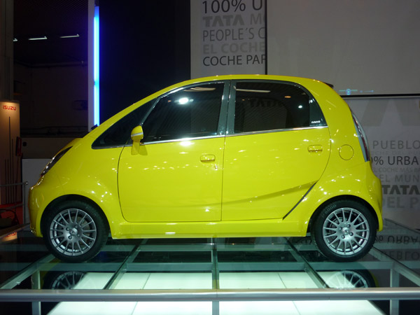 Tata Nano. Salón de Barcelona.