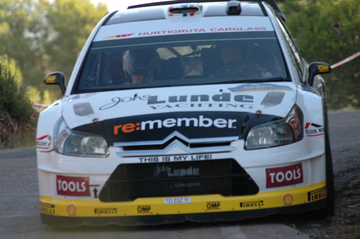 Petter Solberg. Rally de España. Tramo 14.