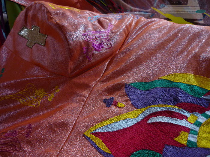 Detalle interior Detalle del tapiz interior