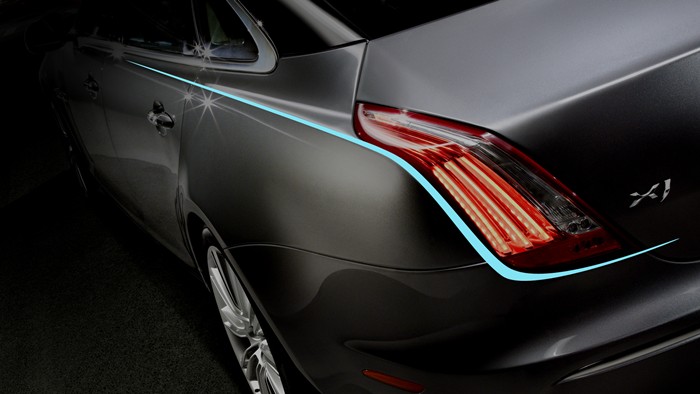Jaguar XJ. Diseño y LEDs