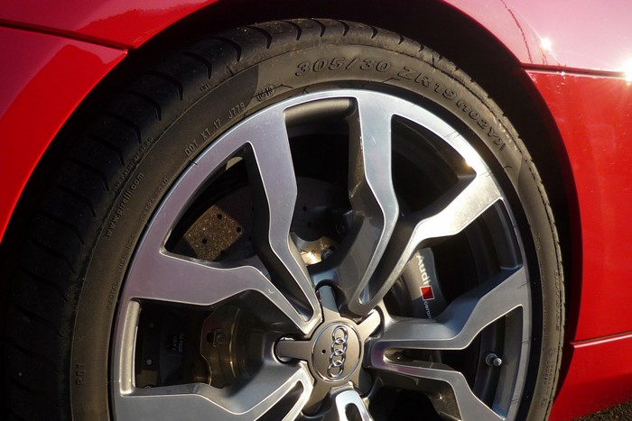 Rueda posterior. Audi R8 Spyder