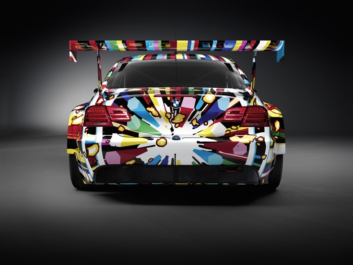 BMW M3 GT2 Jeff Koons. Trasera. Jeff Koons 