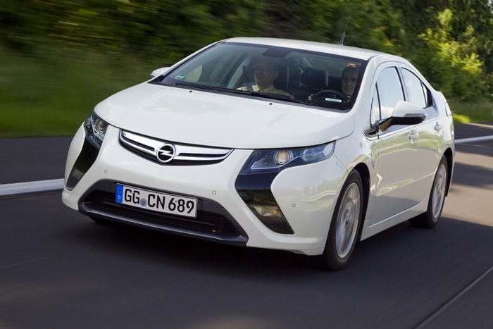 Opel Ampera. Movimiento.