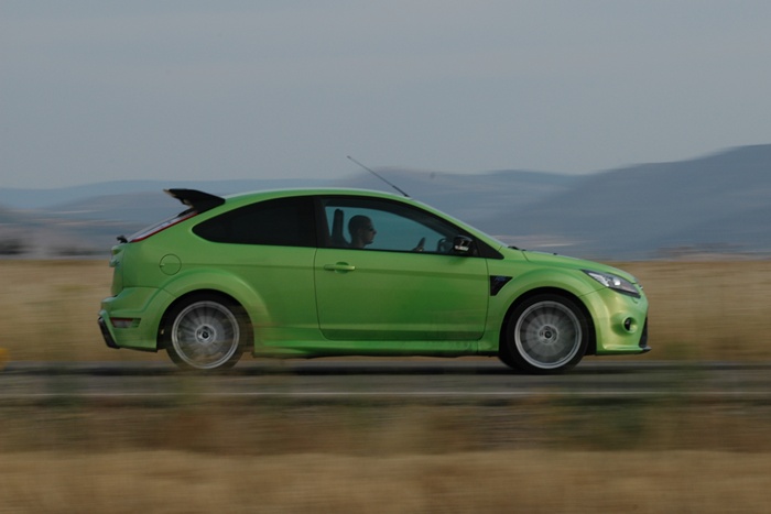 Ford Focus RS. Barrido.