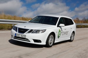 Saab 9-3 ePower, el primer modelo eléctrico de Saab.