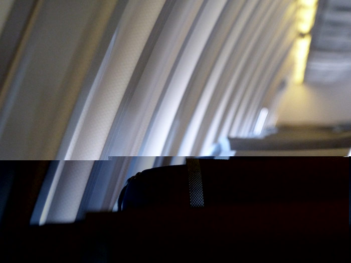 Dentro del avión Dentro del avión