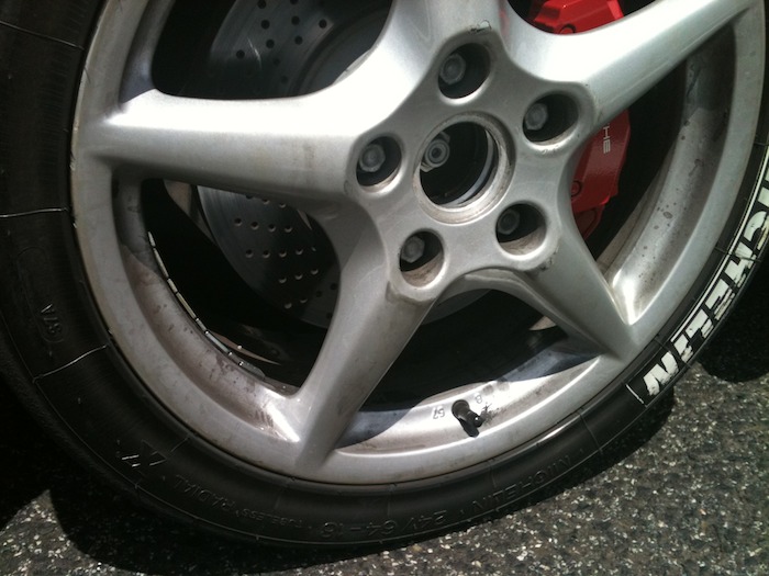 Neumáticos Michelin Slick de Competición.