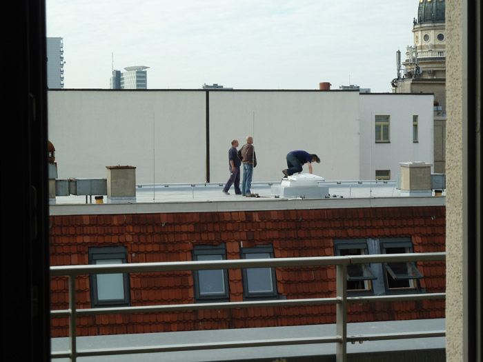 Hotel de Rome. Berlín. Habitación. Azotea