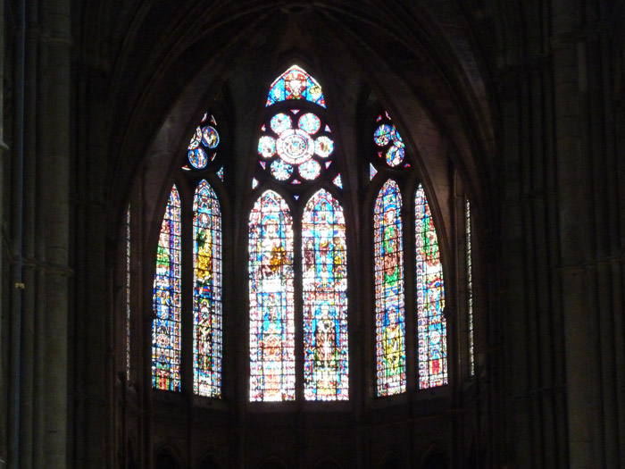 Catedral de Reims. París. Vidriera