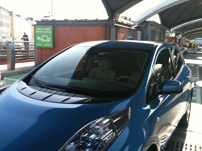 Punto de recarga. Estación de Atocha