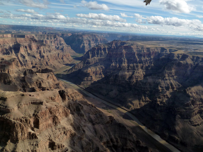 Gran Cañón del Colorado. Nevada. Ruta en avioneta Gran Cañón del Colorado. Nevada. Ruta en avioneta