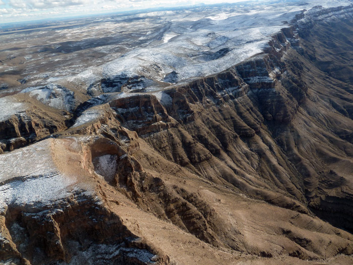 Gran Cañón del Colorado. Paisaje nevado Gran Cañón del Colorado. Paisaje nevado