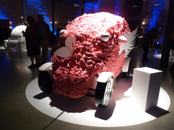 Renault Twizy. Exposición. Matadero de Madrid. Francoise Vanneraud. Cerebro a la fuga
