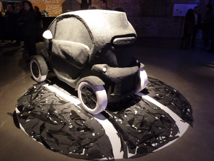 Renault Twizy. Exposición. Matadero de Madrid.