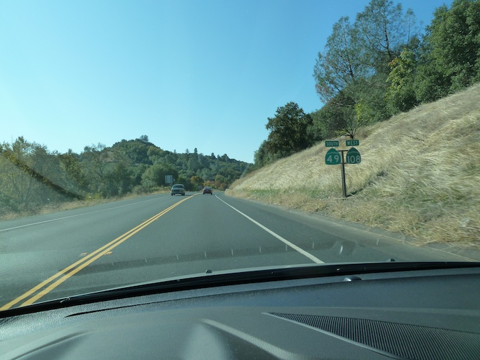 EE.UU. Dos carreteras en una. USA two roads in one