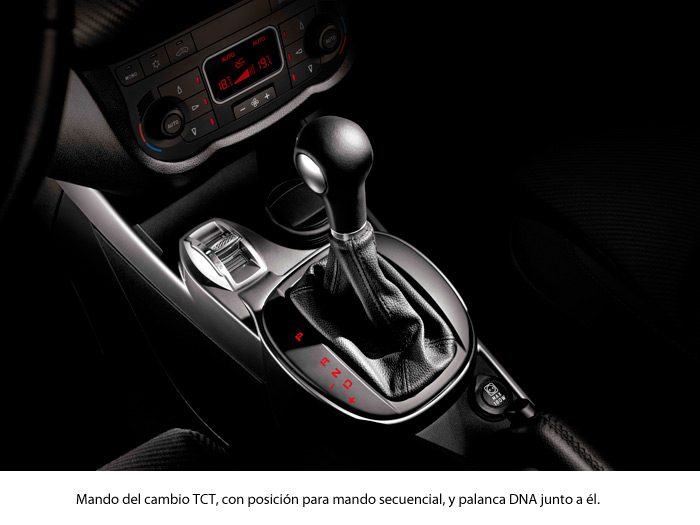 Alfa-Romeo MiTo 1.4-TB MultiAir TCT. Palanca de cambios automática
