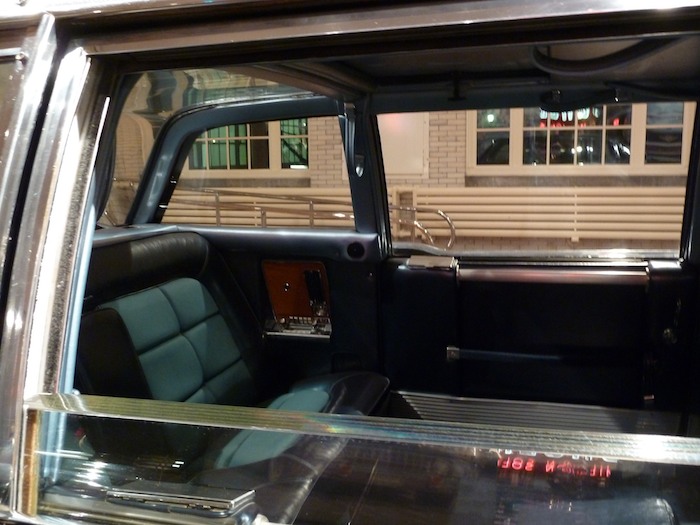 Kennedy car. Asiento posterior