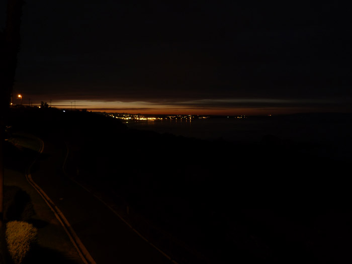 Amanecer en el Pacífico