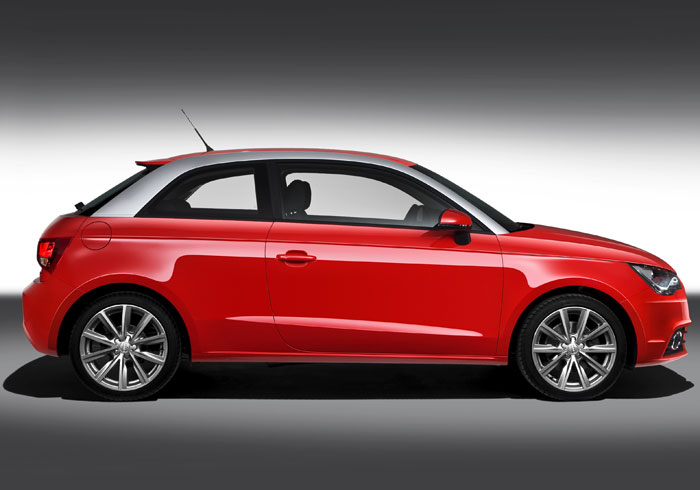 Audi A-1 1.6-TDI 90 CV. Lateral