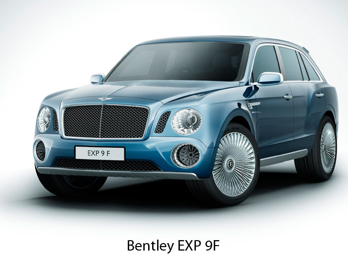 Bentley EXP 9F Bentley EXP 9F
