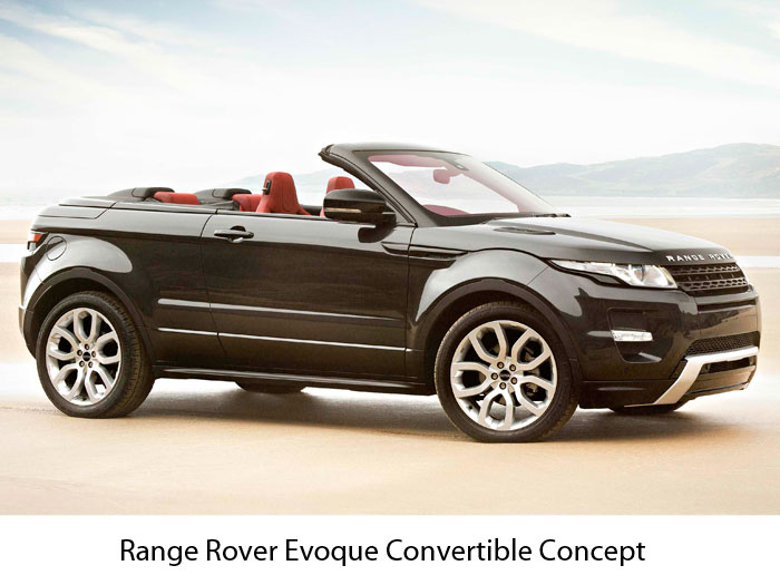 Range Rover Evoque Convertible Concept Range Rover Evoque Convertible Concept