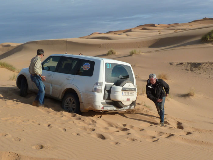 Mitsubishi Montero en Marruecos
