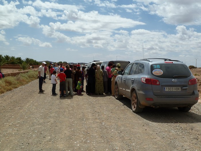 Parada en el desierto Parada en el desierto