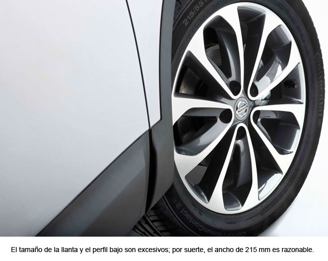 Nissan Qashqai. Llanta, rueda Nissan Qashqai. Llanta, rueda