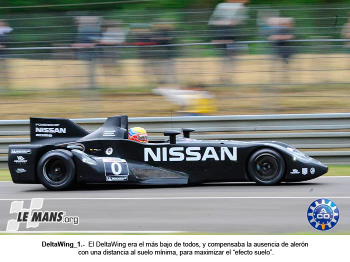 El DeltaWing en las 24 Horas de Le Mans