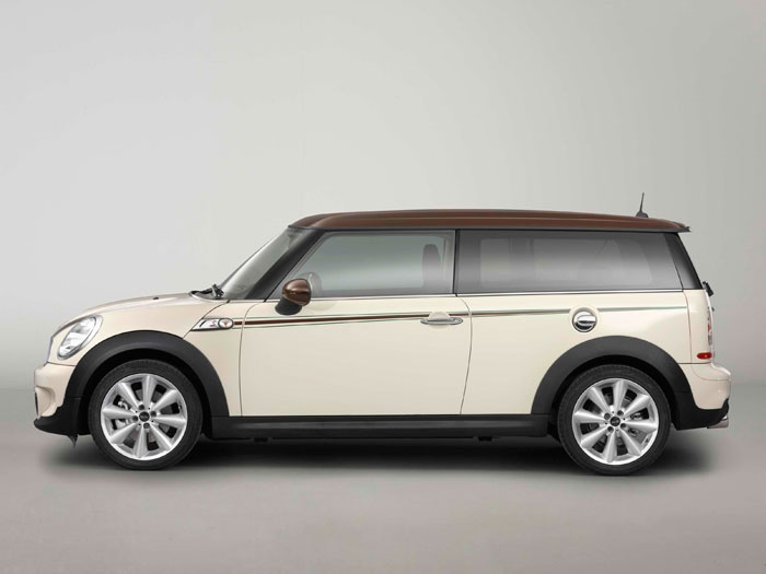 Mini Cooper Clubman SD 2.0d. Lateral, neumáticos, llantas