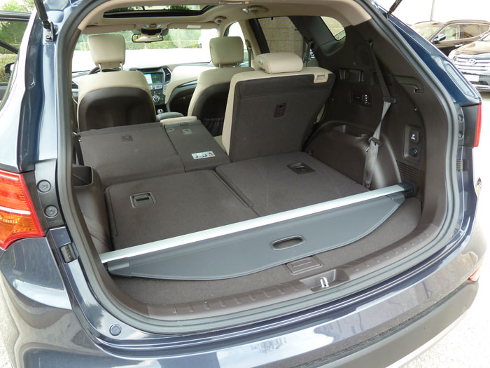 Hyundai Santa Fe. Configuración de los asientos