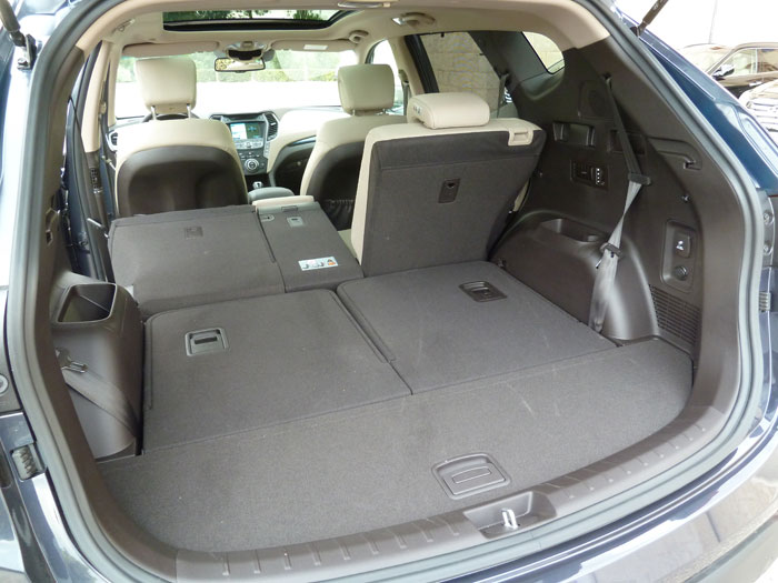 Hyundai Santa Fe. Maletero