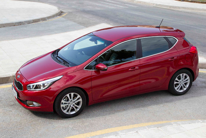 Kia cee’d 1.6-CRDi Eco-Dynamics Emotion. Vista cenital