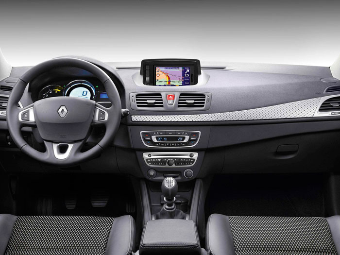 Renault Mégane. Interior, mandos volante