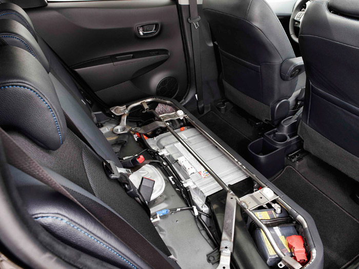 Toyota Yaris Hybrid. Baterías