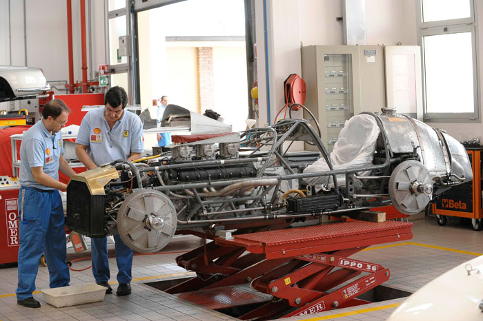 Restauración del 375 Indy de 1953