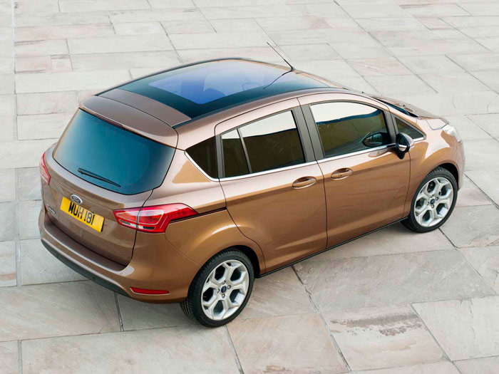 Ford B-MAX. Techo de cristal