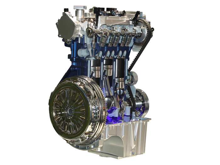 Ford Fiesta Sport 1.0 EcoBoost 125 CV. Motor