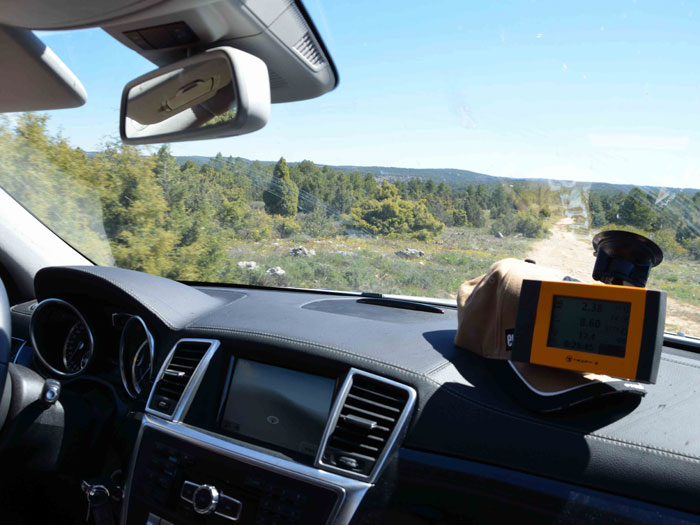 Eco Desafío 2013. Mercedes-Benz GL 350. Rutómetro