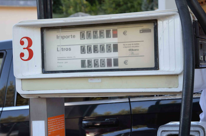 Eco Desafío 2013. Surtidor gasolinera