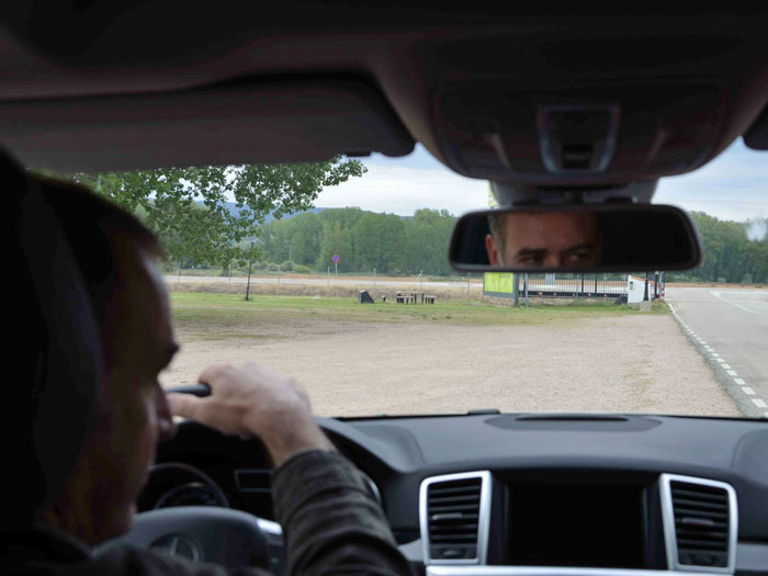 Eco Desafío 2013. Mercedes-Benz GL 350. Habitáculo