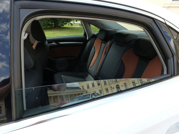 Audi A3 Sedan. 2013. Interior, asientos
