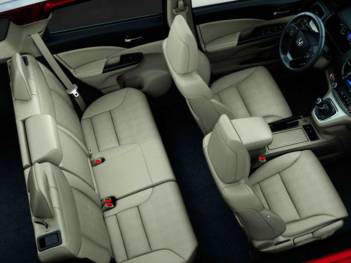 Honda CR-V. Prueba de consumo. Asientos
