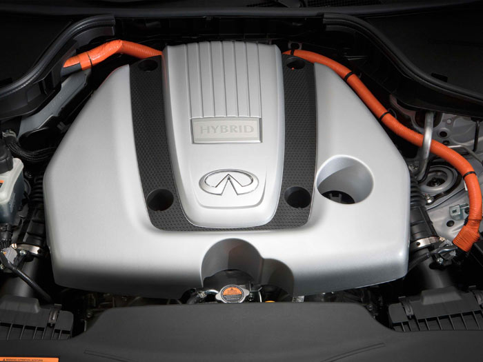 Infiniti M35h híbrido, Motor
