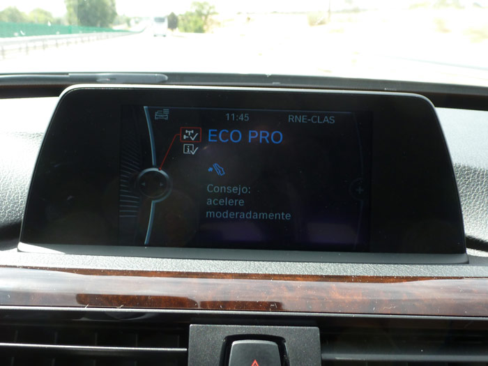 BMW Serie 3 Gran Turismo. Pantalla