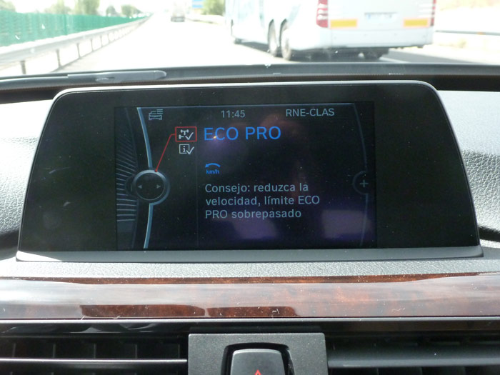 BMW Serie 3 Gran Turismo. Pantalla