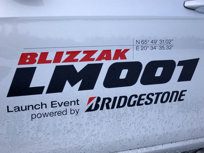 Bridgestone. Artic Test.